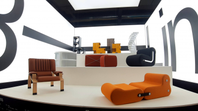 Кресло мягкое B-LINE Supercomfort дуб, натуральная кожа Фото 21
