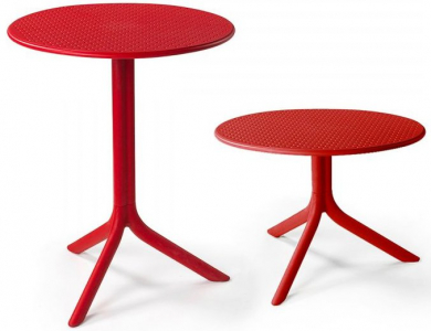 Комплект пластиковой мебели Nardi Step Bora Bistrot стеклопластик красный Фото 4