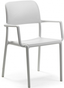 Комплект пластиковой мебели Nardi Step Riva стеклопластик белый Фото 5