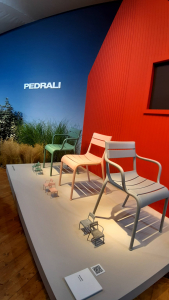 Кресло пластиковое PEDRALI Souvenir стеклопластик розовый Фото 8