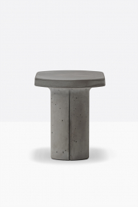 Столик кофейный бетонный PEDRALI Caementum бетон серый Фото 4