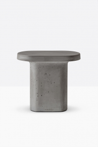 Столик кофейный бетонный PEDRALI Caementum бетон серый Фото 5