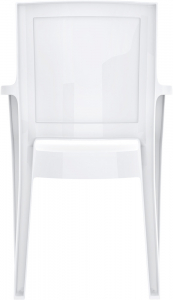 Кресло пластиковое Siesta Contract Arthur технополимер PA6 нейлон белый Фото 9