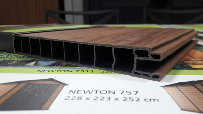 Сарай из ДПК Keter Newton 759 древесно-пластиковый композит коричневый Фото 10