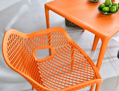 Кресло пластиковое Siesta Contract Air XL стеклопластик оранжевый Фото 17