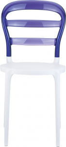 Стул пластиковый Siesta Contract Miss Bibi стеклопластик, поликарбонат белый, фиолетовый Фото 13
