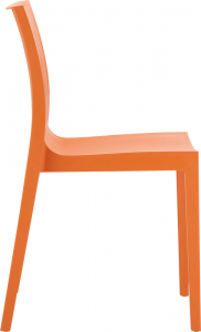 Стул пластиковый Siesta Contract Lucca-T пластик, поликарбонат оранжевый Фото 7