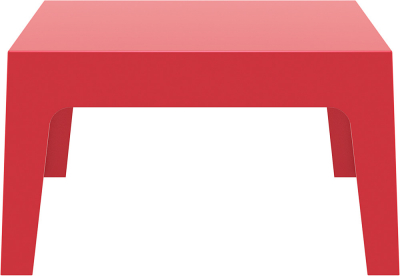 Столик пластиковый журнальный Siesta Contract Box Table полипропилен красный Фото 7