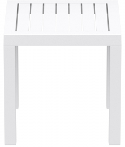 Столик пластиковый для лежака Siesta Contract Ocean Side Table пластик белый Фото 13