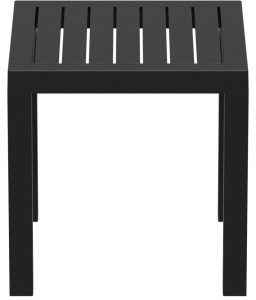 Столик пластиковый для лежака Siesta Contract Ocean Side Table пластик черный Фото 11