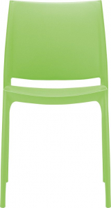 Комплект пластиковых стульев Siesta Contract Maya Set 4 пластик зеленый Фото 7