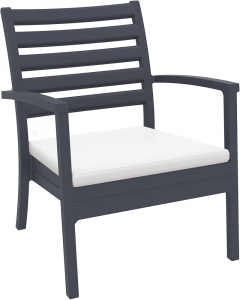 Подушка на сиденье для кресла Siesta Contract Artemis XL полиэстер белый Фото 11