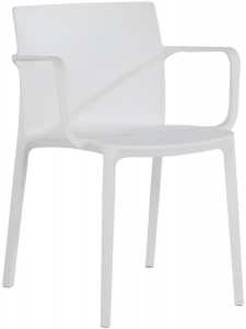 Кресло пластиковое PAPATYA Evo-K стеклопластик белый Фото 1