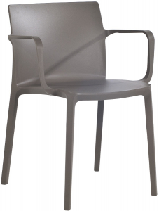 Кресло пластиковое PAPATYA Evo-K стеклопластик тортора Фото 1