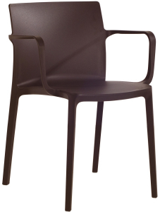Кресло пластиковое PAPATYA Evo-K стеклопластик венге Фото 1
