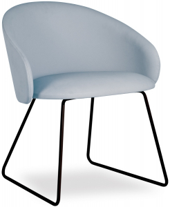 Кресло с обивкой PAPATYA Glera-K Sled сталь, ткань Фото 5