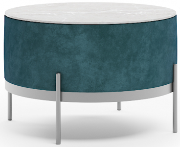 Комплект металлической мебели Aurica Лимассол алюминий, керамогранит, роуп, ткань зеленый Фото 4