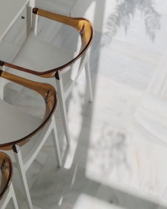 Кресло пластиковое Siesta Contract Carmen стеклопластик, поликарбонат белый, янтарный Фото 10