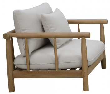 Комплект деревянной мебели Tagliamento Bungalow тик, олефин натуральный, бежевый Фото 7
