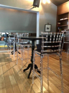 Стул прозрачный барный Siesta Contract Chiavari Bar 75 поликарбонат прозрачный Фото 19