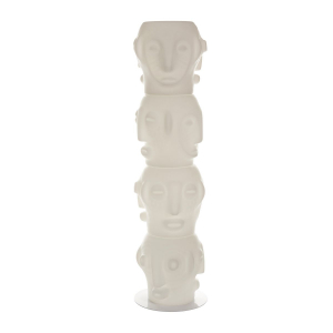 Торшер пластиковый SLIDE Threebu Totem 4 Lighting LED полиэтилен белый Фото 6
