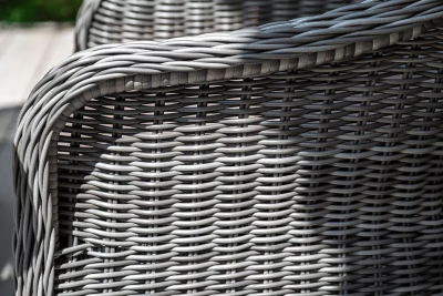 Комплект плетеной мебели 4SIS Фредо алюминий, искусственный ротанг, ткань графит Фото 13