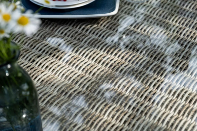 Комплект плетеной мебели 4SIS Эспрессо алюминий, искусственный ротанг, ткань бежевый Фото 7