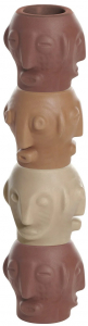 Кашпо из биопластика SLIDE Threebu Totem Pot 4 Special биополиэтилен, алюминий Фото 4