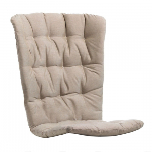 Кресло-качалка пластиковое с подушкой Nardi Folio стеклопластик, акрил белый, бежевый Фото 9