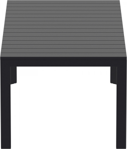 Стол пластиковый раздвижной Siesta Contract Atlantic Table 140/210 алюминий, полипропилен черный Фото 11