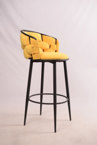 Кресло барное мягкое Pride Design Томми Гламур сталь, микровелюр Фото 17