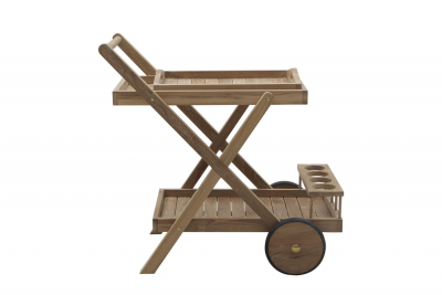 Столик сервировочный Giardino Di Legno Trolley  тик Фото 4