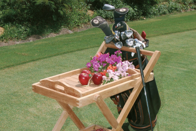 Столик сервировочный Giardino Di Legno Trolley  тик Фото 5