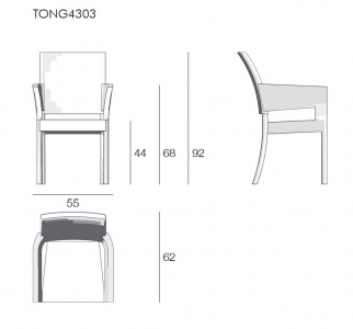 Кресло плетеное Giardino Di Legno Tonga алюминий, искусственный ротанг белый Фото 2