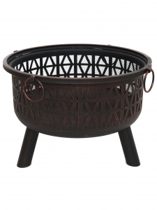 Чаша костровая Wera Fire Pit 728 сталь состаренная медь, черный Фото 2