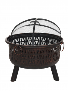 Чаша костровая Wera Fire Pit 728 сталь состаренная медь, черный Фото 4