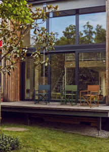 Кресло текстиленовое складное Garden Relax Taylor алюминий, текстилен синий нави Фото 6