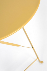 Комплект обеденной складной мебели Garden Relax Wissant сталь желтый Фото 9