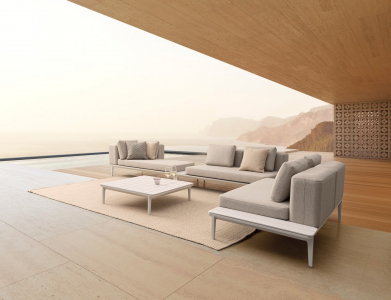Столик металлический кофейный Garden Relax Matrix алюминий белый Фото 6