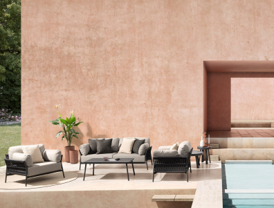 Кресло плетеное с подушками Garden Relax Pardis алюминий, роуп, олефин антрацит, графит Фото 6