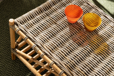 Столик плетеный кофейный Garden Relax Tarifa натуральный ротанг натуральный Фото 3