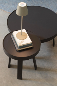 Столик металлический кофейный Garden Relax Spyro алюминий антрацит Фото 3