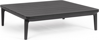 Столик металлический кофейный Garden Relax Matrix алюминий антрацит Фото 1