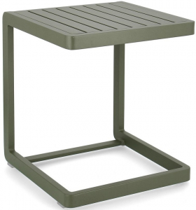 Столик металлический приставной Garden Relax Konnor алюминий зеленый Фото 1