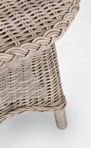 Столик плетеный кофейный Garden Relax Jupiter алюминий, искусственный ротанг натуральный Фото 3