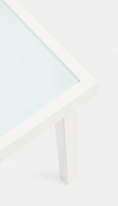 Комплект лаунж мебели Garden Relax Auri сталь, текстилен, закаленное стекло белый, серый Фото 5