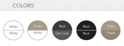 Шезлонг-лежак металлический Siesta Contract Tropic стеклопластик, алюминий, текстилен черный, темно-серый Фото 3