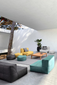 Кресло-пуф для пляжа Garden Relax Sparrow алюминий, олефин, пенополистирол антрацит Фото 10