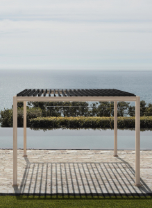 Пергола металлическая Garden Relax Ocean алюминий, сталь светло-коричневый, антрацит Фото 6