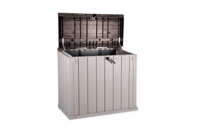 Шкаф для садового инвентаря Toomax Wood Style полипропилен серый, серо-коричневый Фото 14